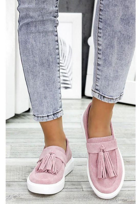 Туфли лоферы Pink