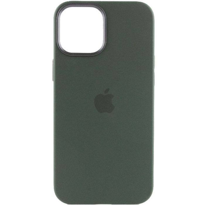 Чохол Silicone case (AAA) full with Magsafe and Animation для Apple iPhone 12 Pro / 12 (6.1")