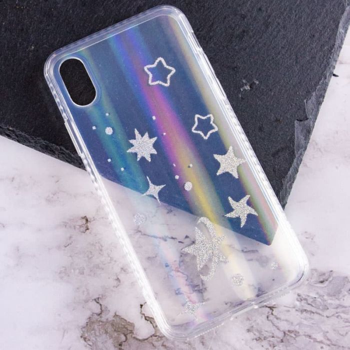 TPU+Glass чохол Aurora Space для Apple iPhone XS Max (6.5")