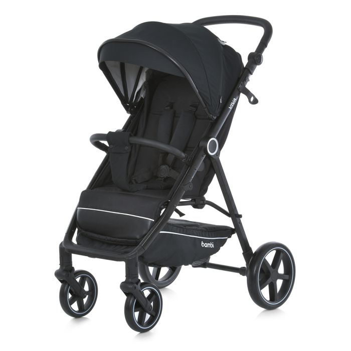 Коляска детская BAMBI (M 5723 VIVA Black) черный