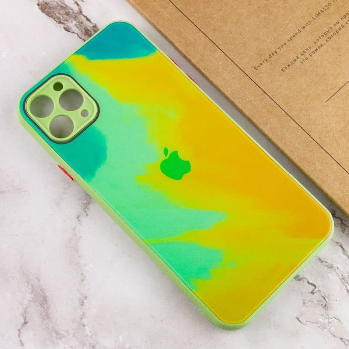 Чохол TPU+Glass Impasto abstract для Apple iPhone 11 Pro Max (6.5")